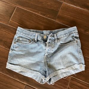 BDG Light Blue Jean Shorts